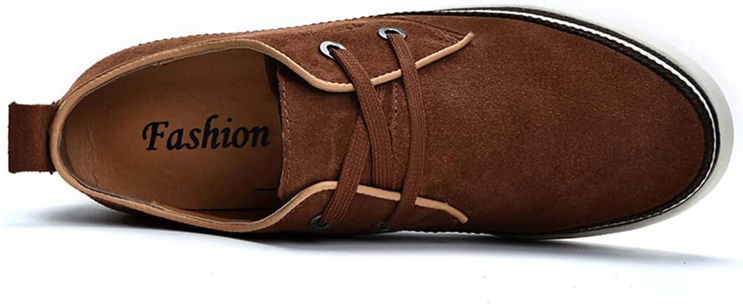 Мужские невидимые туфли-лифты на каблуке, взрослые, из нубуковой кожи, с шнуровкой, повседневные, подходящие для гардероба Meidiastra, коричневый
Мужские невидимые туфли-лифты на каблуке, взрослые, из нубуковой кожи, с шнуровкой, повседневные, подходящие для гардероба Meidiastra, коричневый