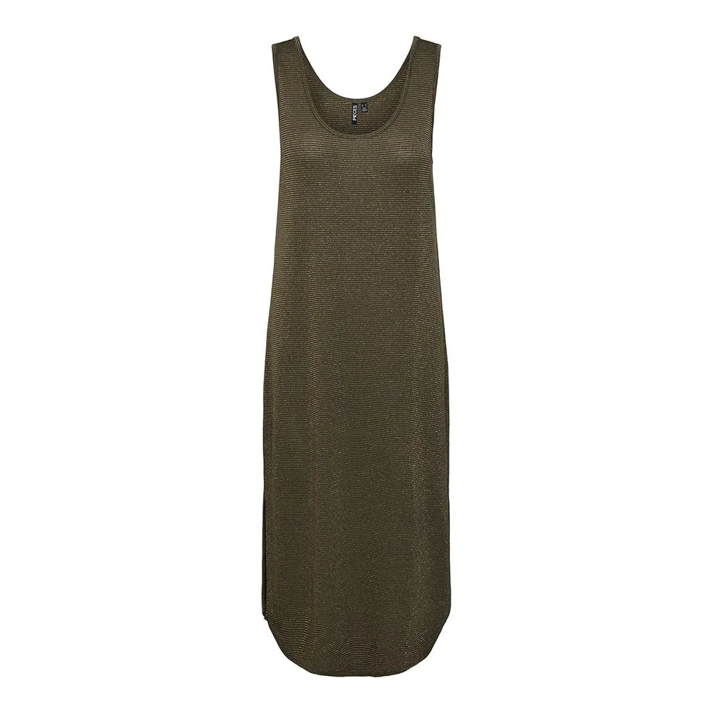 Платье Pieces Billo Midi, коричневый 
Платье Pieces Billo Midi, коричневый