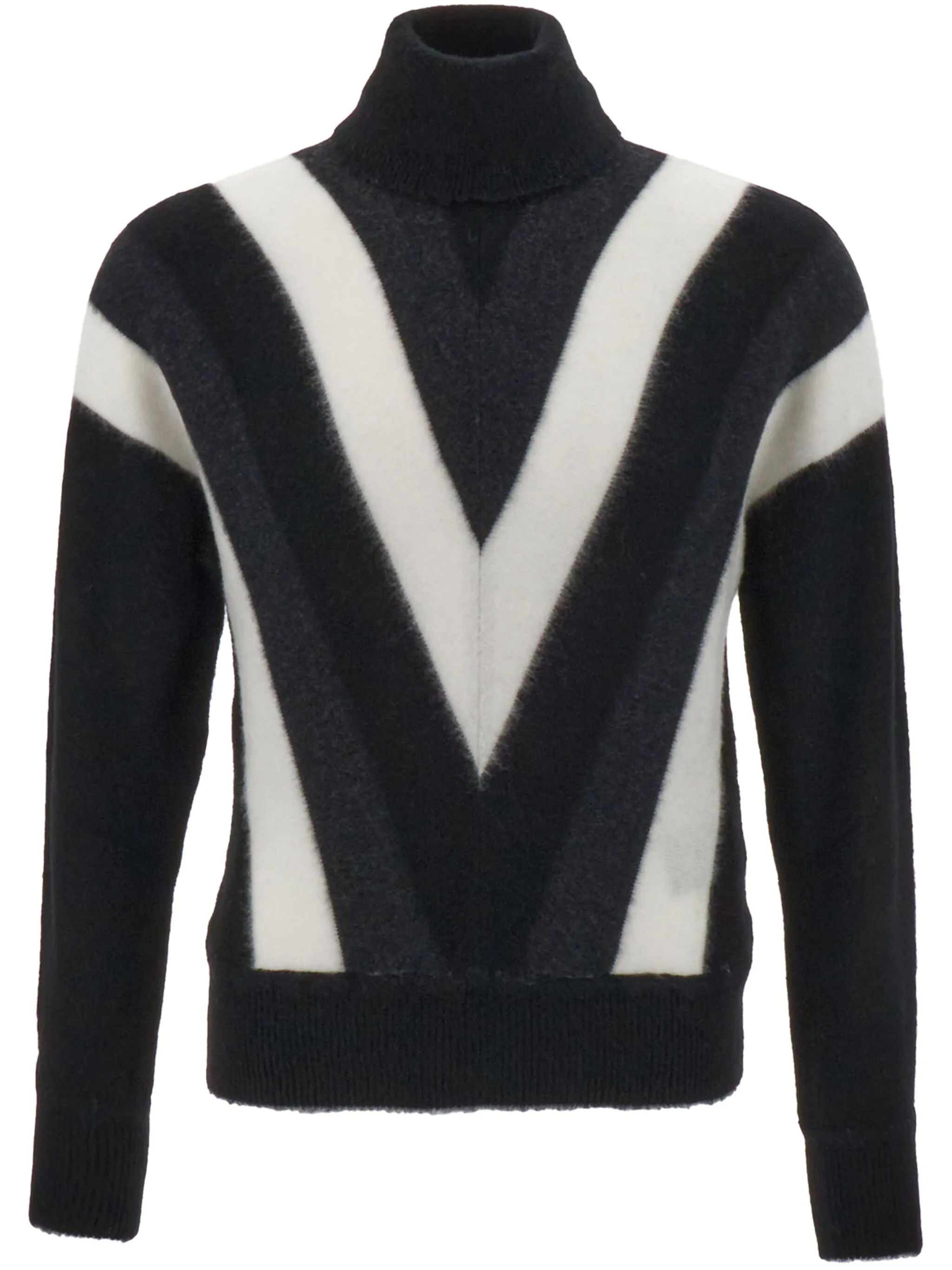 Шерстяной джемпер с графичным принтом Saint Laurent, черный
Шерстяной джемпер с графичным принтом Saint Laurent, черный