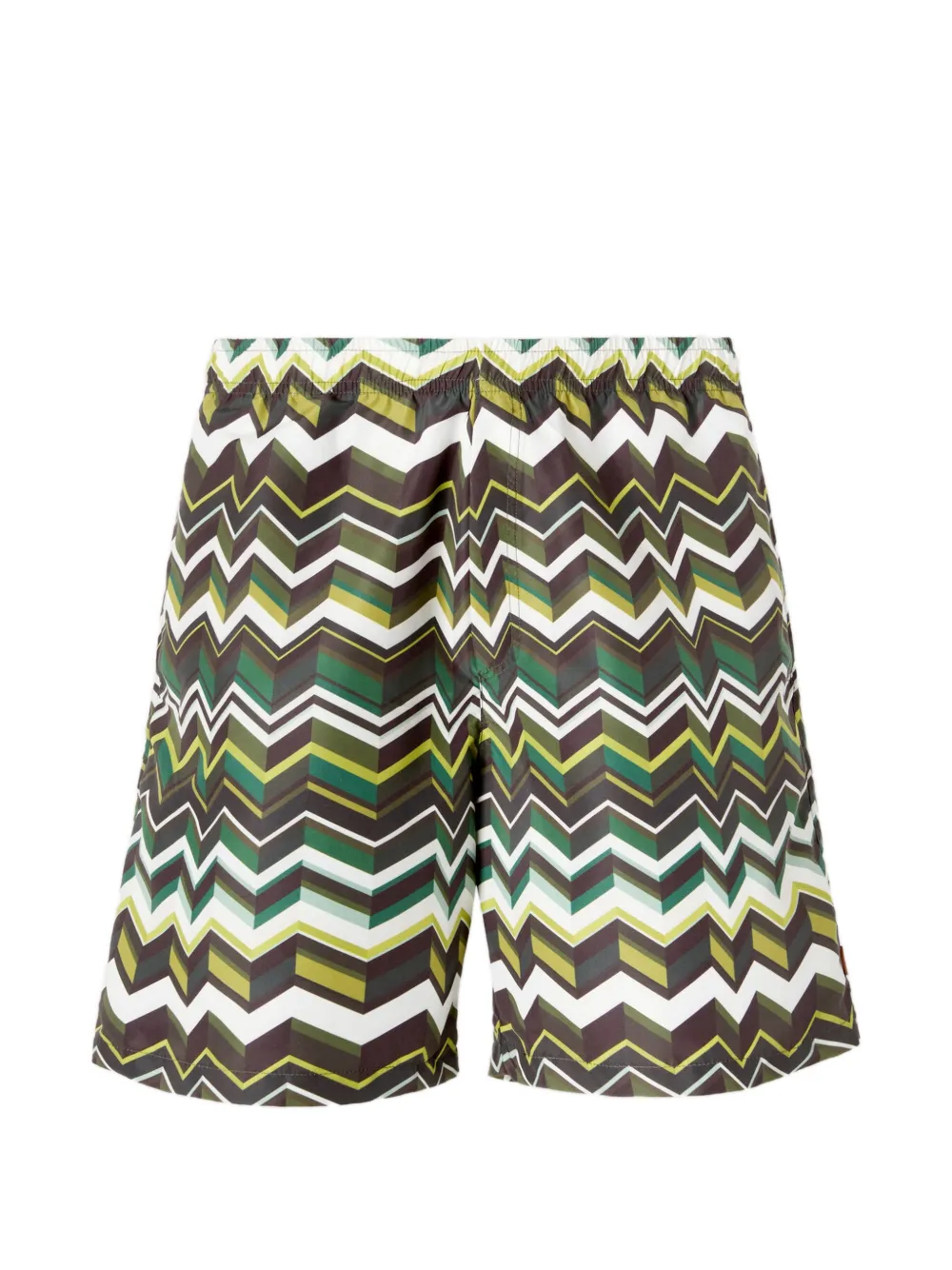 Плавательные шорты с зигзагообразным узором Missoni, зеленый
Плавательные шорты с зигзагообразным узором Missoni, зеленый