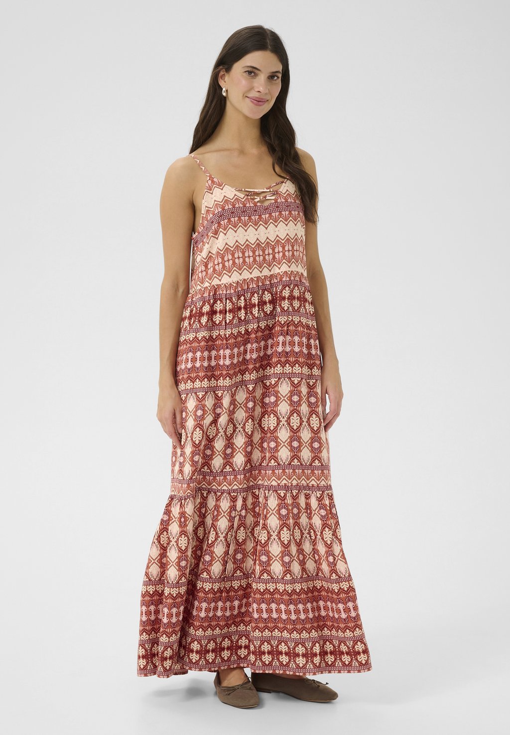 Платье макси Cream, светло-красный
Платье макси Cream, светло-красный
