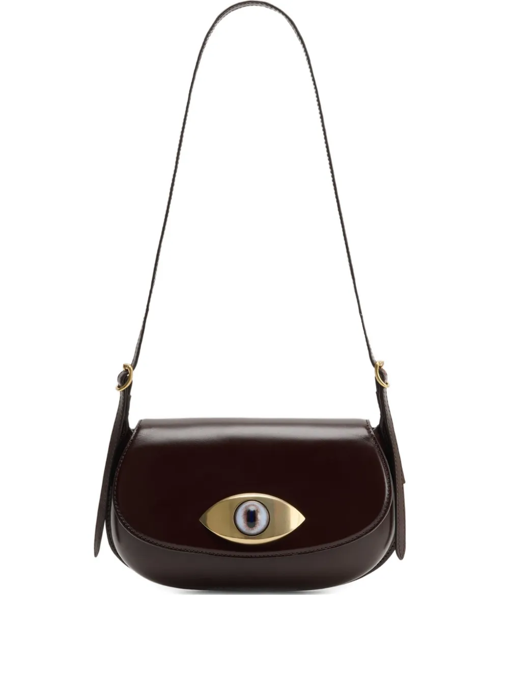 Кожаная сумка через плечо Aubock с украшением в форме глаза LEMAIRE, коричневый
Кожаная сумка через плечо Aubock с украшением в форме глаза LEMAIRE, коричневый