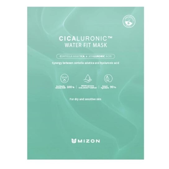 Увлажняющая тканевая маска, 24 г Mizon, Cicaluronic Water Fit Mask
Увлажняющая тканевая маска, 24 г Mizon, Cicaluronic Water Fit Mask