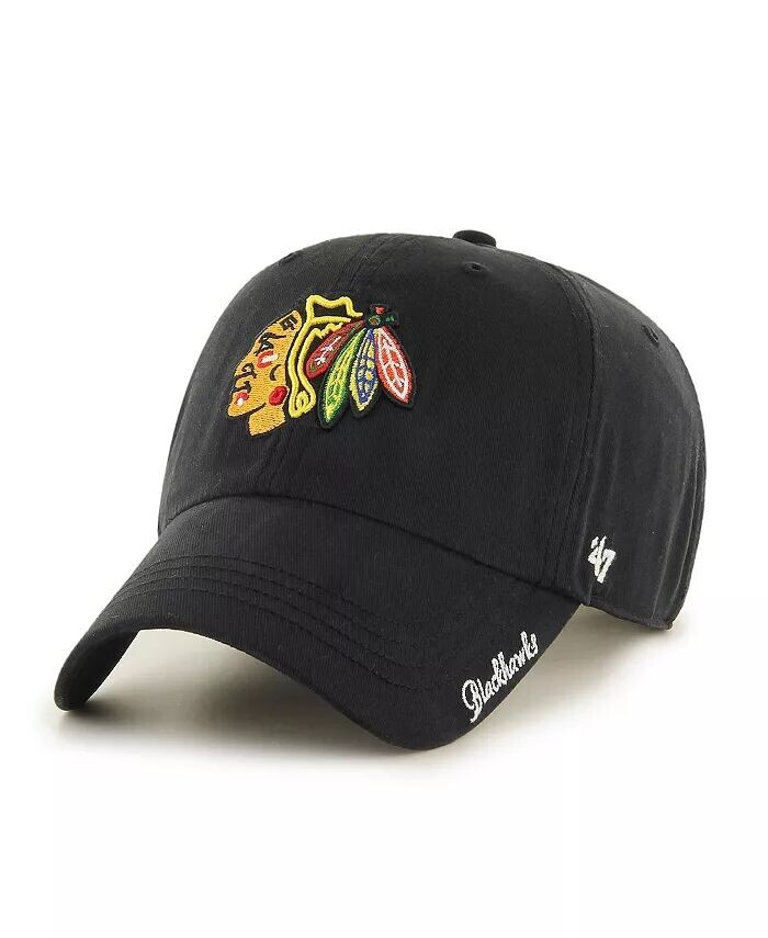 Женская черная регулируемая кепка Chicago Blackhawks Team Miata Clean Up '47 Brand, черный
Женская черная регулируемая кепка Chicago Blackhawks Team Miata Clean Up '47 Brand, черный