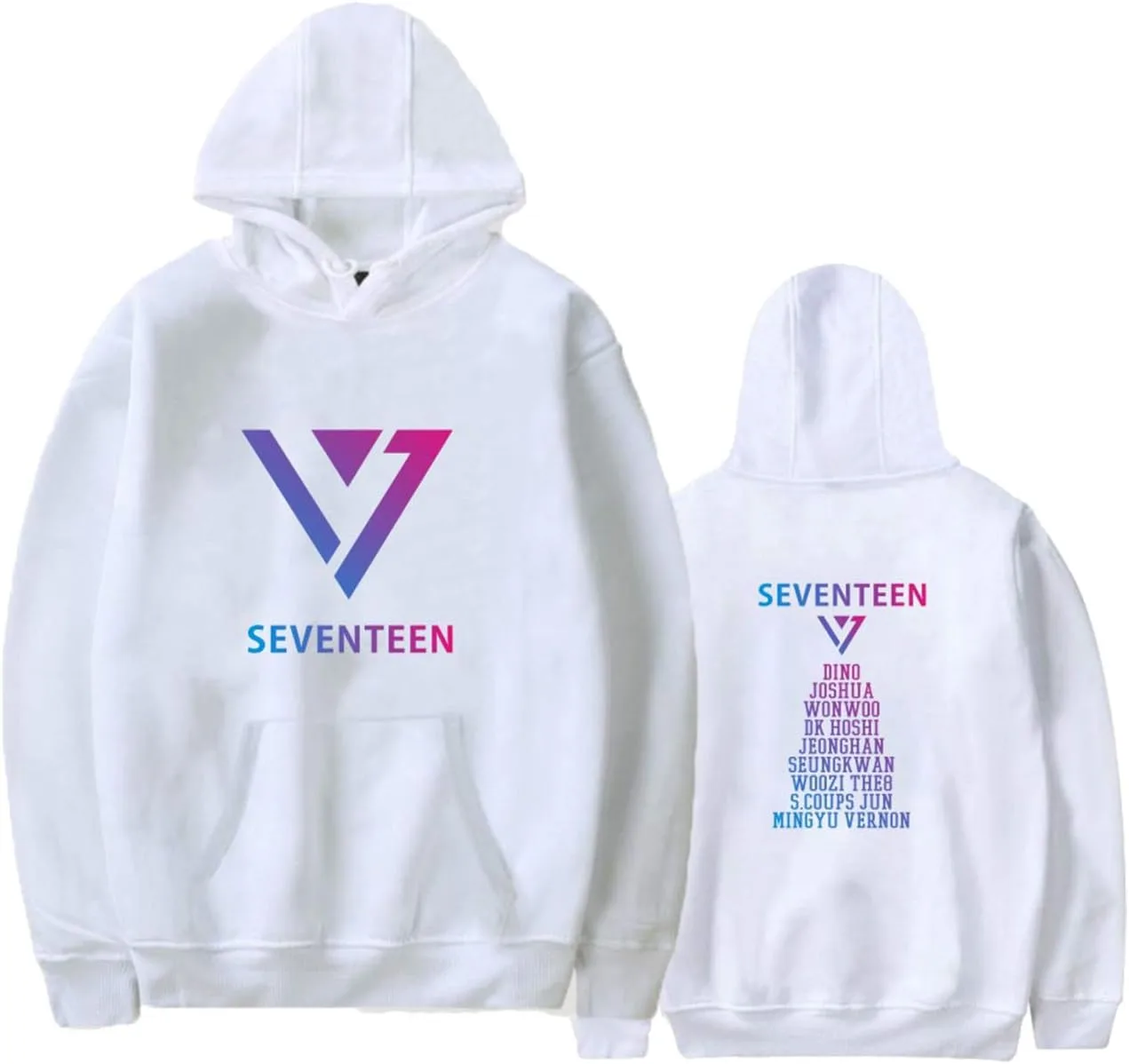 Свитшот Xkpopfans Seventeen с капюшоном
Свитшот Xkpopfans Seventeen с капюшоном