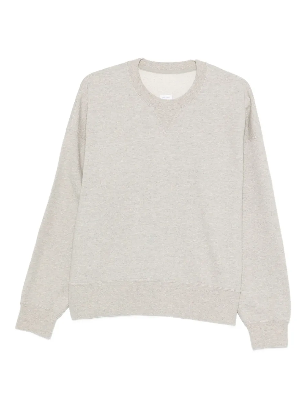 Короткий свитшот с круглым вырезом Visvim, серый
Короткий свитшот с круглым вырезом Visvim, серый