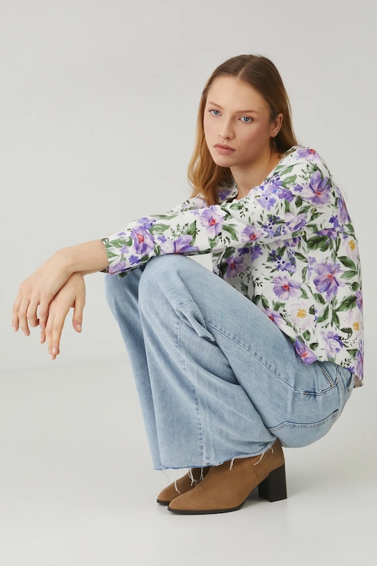 Блузка с добавлением льна Medicine, бежевый
Блузка с добавлением льна Medicine, бежевый