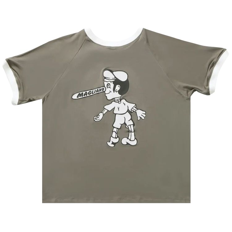 Футболка Magliano Britpop Mini Tee 'Stone Grey', серый 
Футболка Magliano Britpop Mini Tee 'Stone Grey', серый