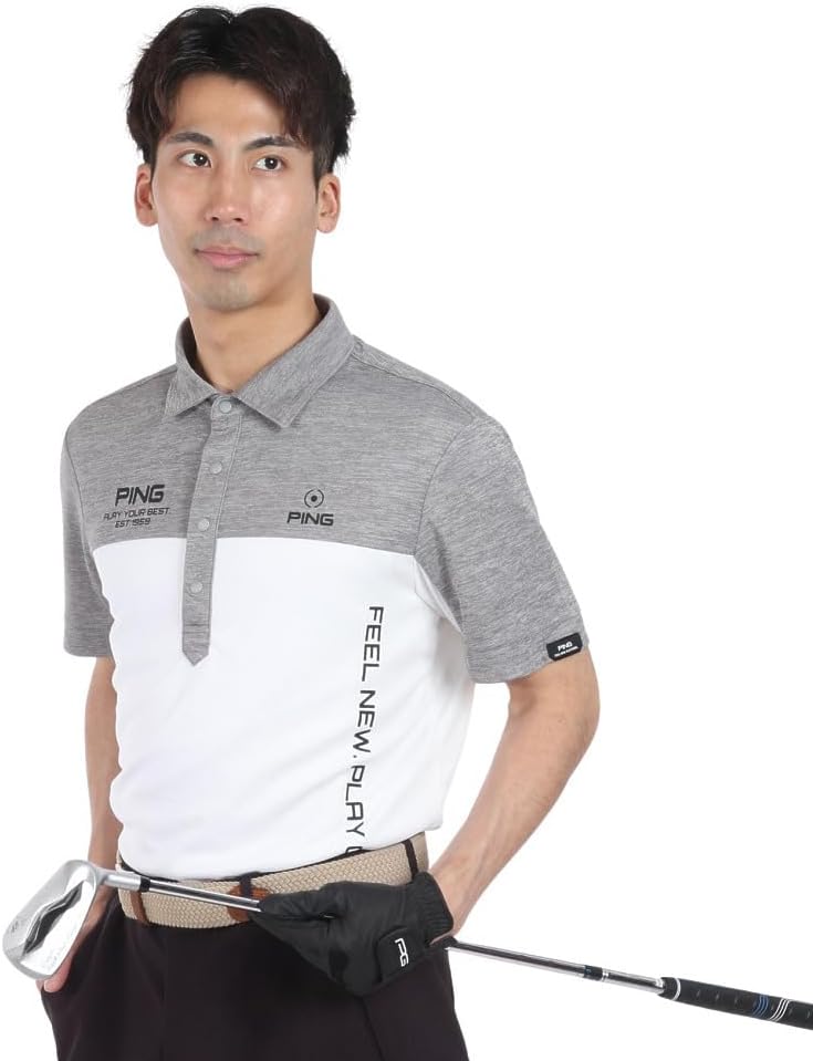 Мужская рубашка-поло с коротким рукавом (технология Sarai: легкая и быстросохнущая) / для гольфа / 621-4160311 Ping Apparel, белый
Мужская рубашка-поло с коротким рукавом (технология Sarai: легкая и быстросохнущая) / для гольфа / 621-4160311 Ping Apparel, белый