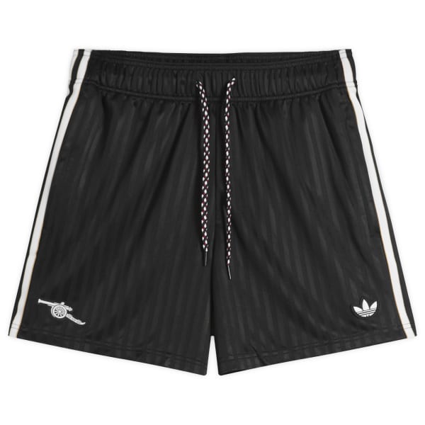 Шорты Adidas с символикой Арсенала, черные
Шорты Adidas с символикой Арсенала, черные