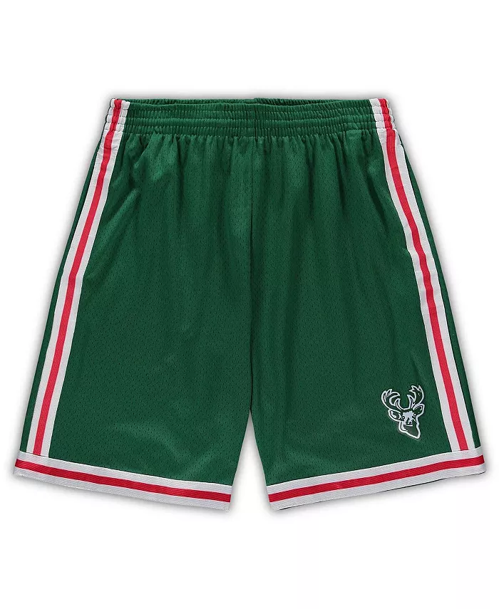 Мужские шорты Milwaukee Bucks Big and Tall Hardwood Classics Team Swingman зеленые Mitchell & Ness
Мужские шорты Milwaukee Bucks Big and Tall Hardwood Classics Team Swingman зеленые Mitchell & Ness