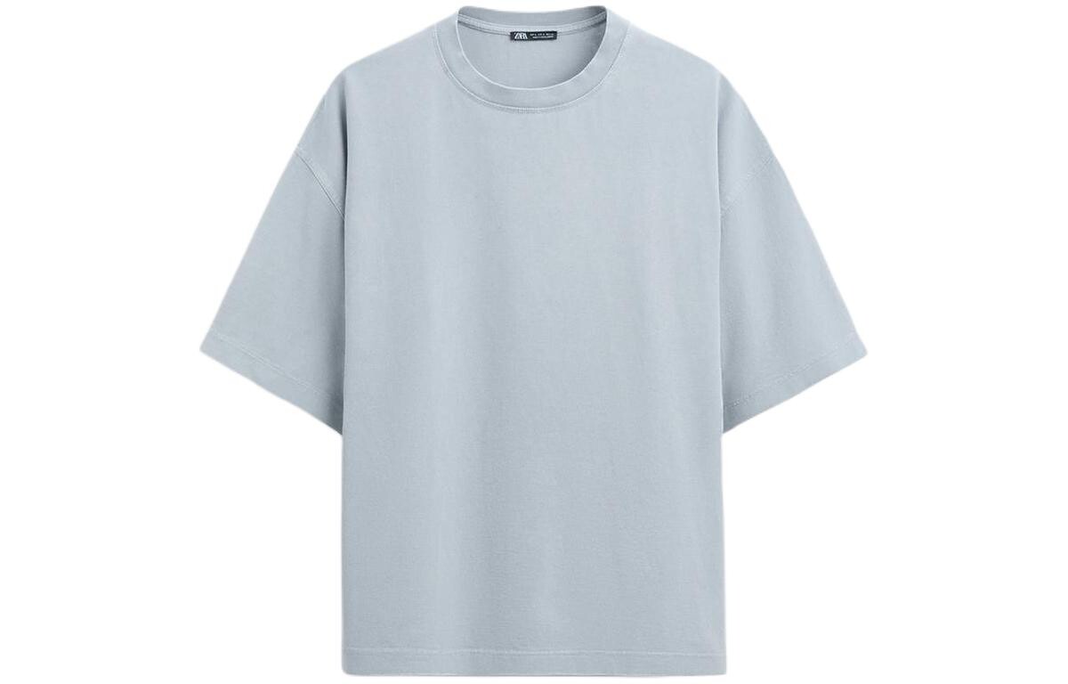 Футболка мужская светло-серая Zara, серый
Футболка мужская светло-серая Zara, серый