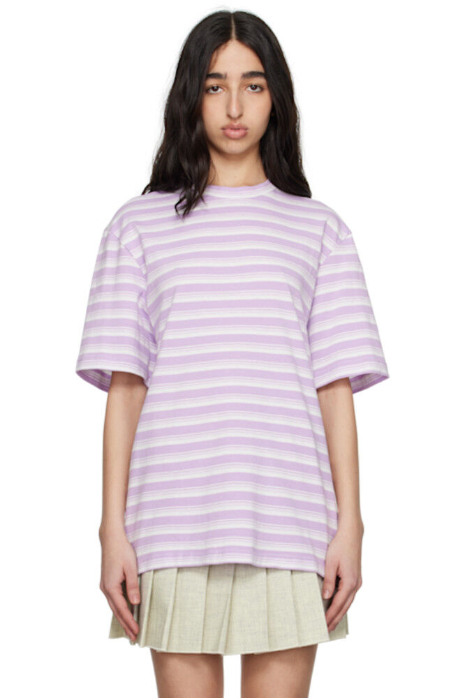 Футболка оверсайз белого и фиолетового цветов Rabanne
Футболка оверсайз белого и фиолетового цветов Rabanne