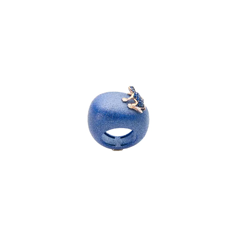 Кольцо happy frog denim с лягушкой из розового золота, черненого золота и голубыми сапфирами на средней основе - dhf07angzrnzz DADA ARRIGONI
Кольцо happy frog denim с лягушкой из розового золота, черненого золота и голубыми сапфирами на средней основе - dhf07angzrnzz DADA ARRIGONI