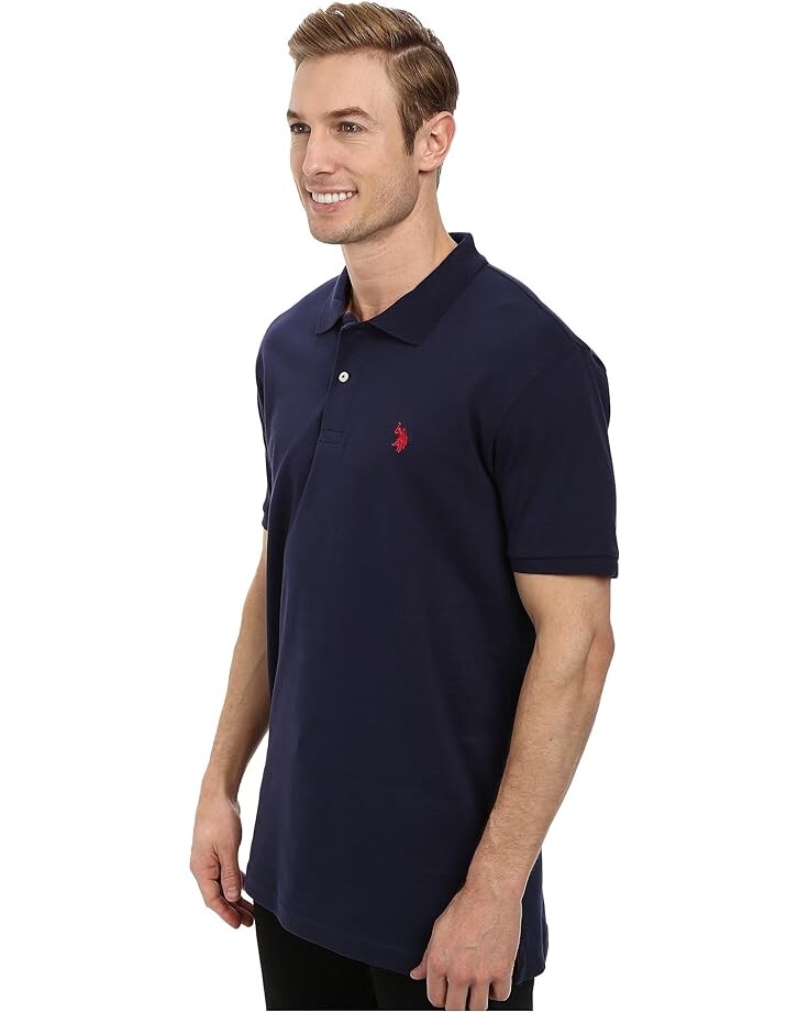 Поло U.S. POLO ASSN. Solid Interlock Polo, цвет Classic Navy
Поло U.S. POLO ASSN. Solid Interlock Polo, цвет Classic Navy
