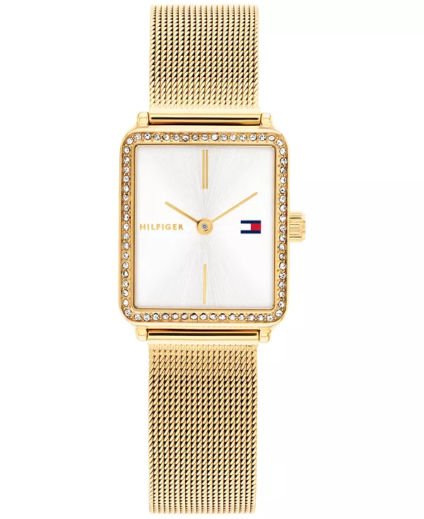 Женские кварцевые часы с сетчатым браслетом из нержавеющей стали золотистого оттенка, 21,3 мм Tommy Hilfiger, gold
Женские кварцевые часы с сетчатым браслетом из нержавеющей стали золотистого оттенка, 21,3 мм Tommy Hilfiger, gold