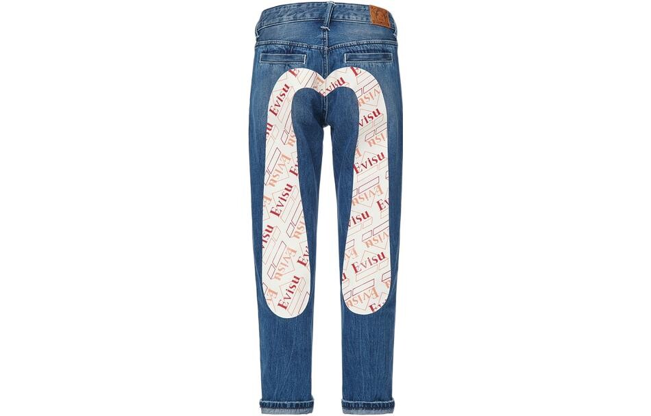 Джинсы женские синие Evisu
Джинсы женские синие Evisu