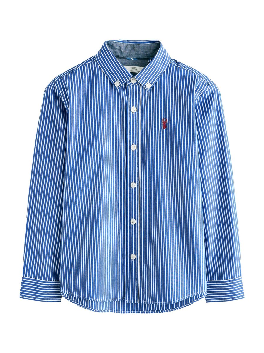 Рубашка на пуговицах классического кроя Next, синий
Рубашка на пуговицах классического кроя Next, синий