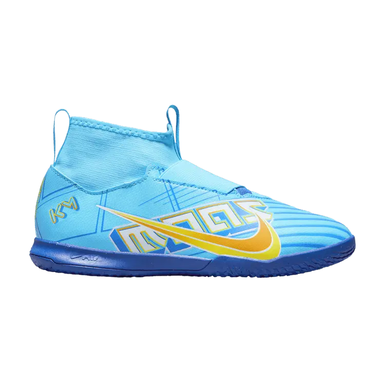 Кроссовки Nike Kylian Mbapp√© x Zoom Mercurial Superfly 9 Academy IC GS 'Motivation Pack', синий
Кроссовки Nike Kylian Mbapp√© x Zoom Mercurial Superfly 9 Academy IC GS 'Motivation Pack', синий