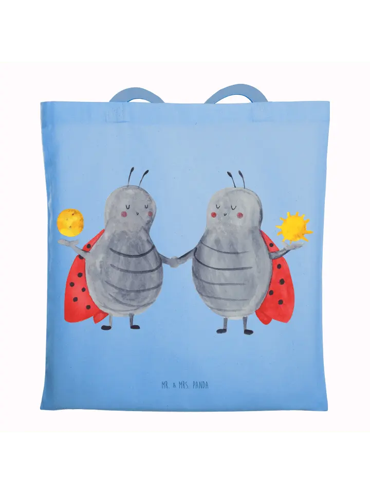 Сумка для переноски Mr & Mrs Panda Sternzeichen Zwilling ohne Spruch, небесно-синий
Сумка для переноски Mr & Mrs Panda Sternzeichen Zwilling ohne Spruch, небесно-синий
