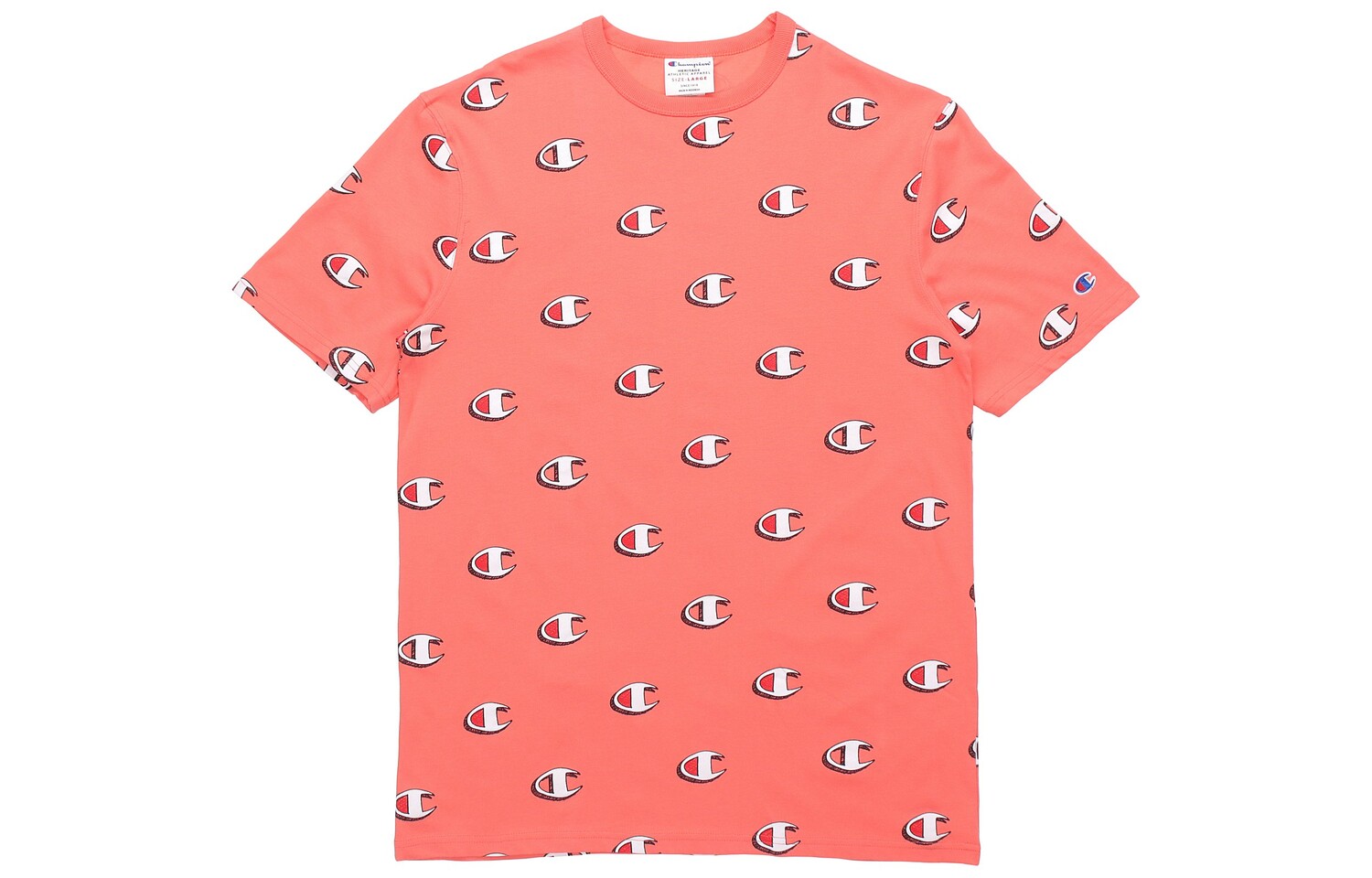 Футболка унисекс розовая Champion, розовый
Футболка унисекс розовая Champion, розовый