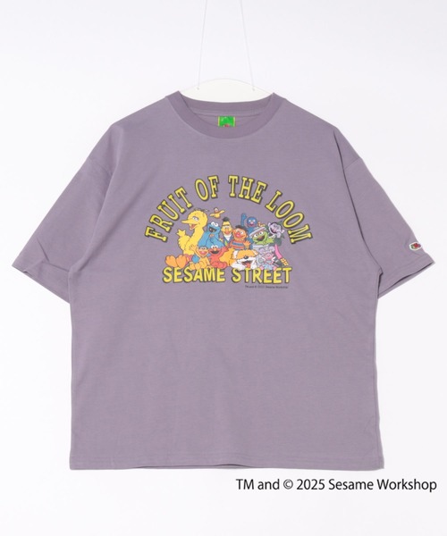 Футболка с принтом, коллаборация Sesame Street и Fruit of the Loom, фиолетовая
Футболка с принтом, коллаборация Sesame Street и Fruit of the Loom, фиолетовая