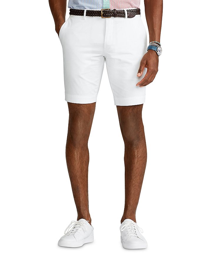 9,5-дюймовые эластичные укороченные шорты из твила Slim Fit Polo Ralph Lauren, белый
9,5-дюймовые эластичные укороченные шорты из твила Slim Fit Polo Ralph Lauren, белый