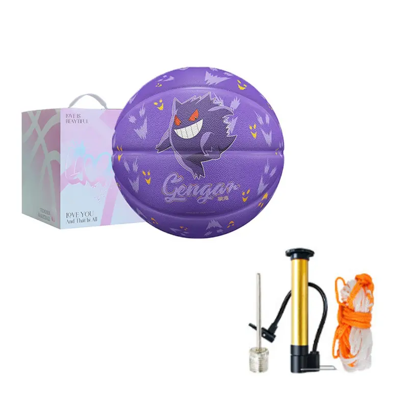 Мяч баскетбольный pokemon резиновый размер 5/размер 7 для уличных тренировок china VEIDOORN
Мяч баскетбольный pokemon резиновый размер 5/размер 7 для уличных тренировок china VEIDOORN