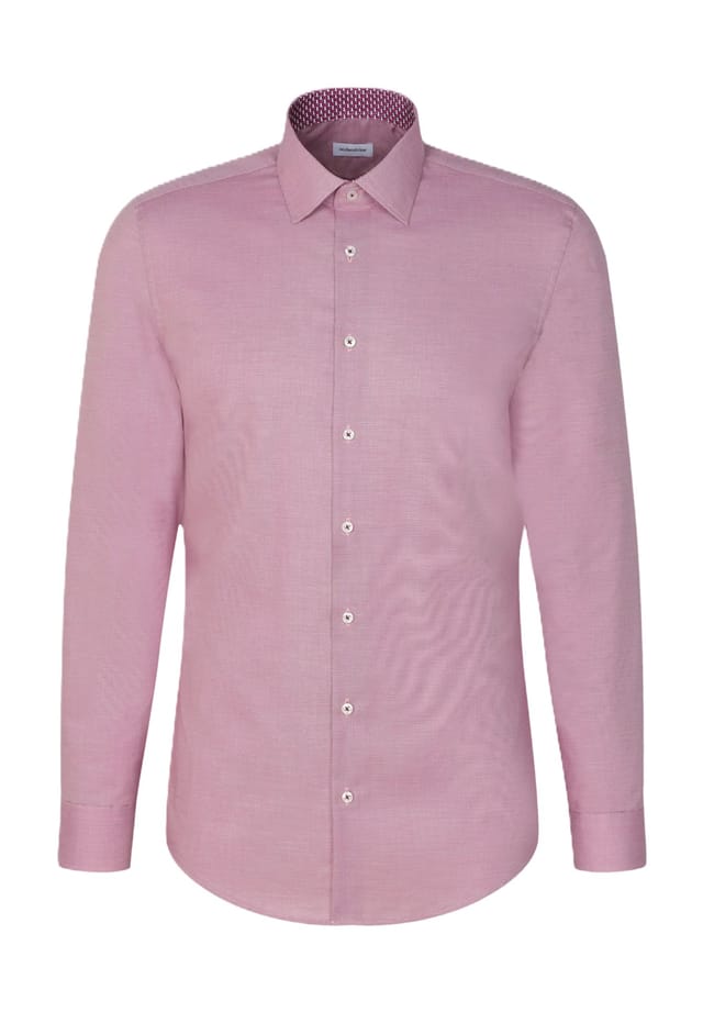 Рубашка делового покроя с длинным рукавом и воротником-стойкой Seidensticker, цвет 43 berry
Рубашка делового покроя с длинным рукавом и воротником-стойкой Seidensticker, цвет 43 berry