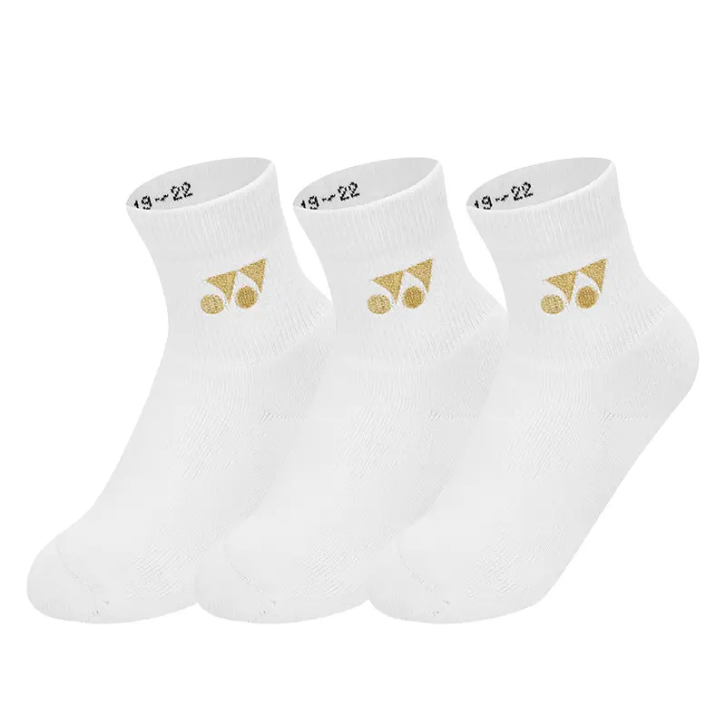 Серия подростковые носки 1 упаковка детские YONEX, белый/золотой
Серия подростковые носки 1 упаковка детские YONEX, белый/золотой