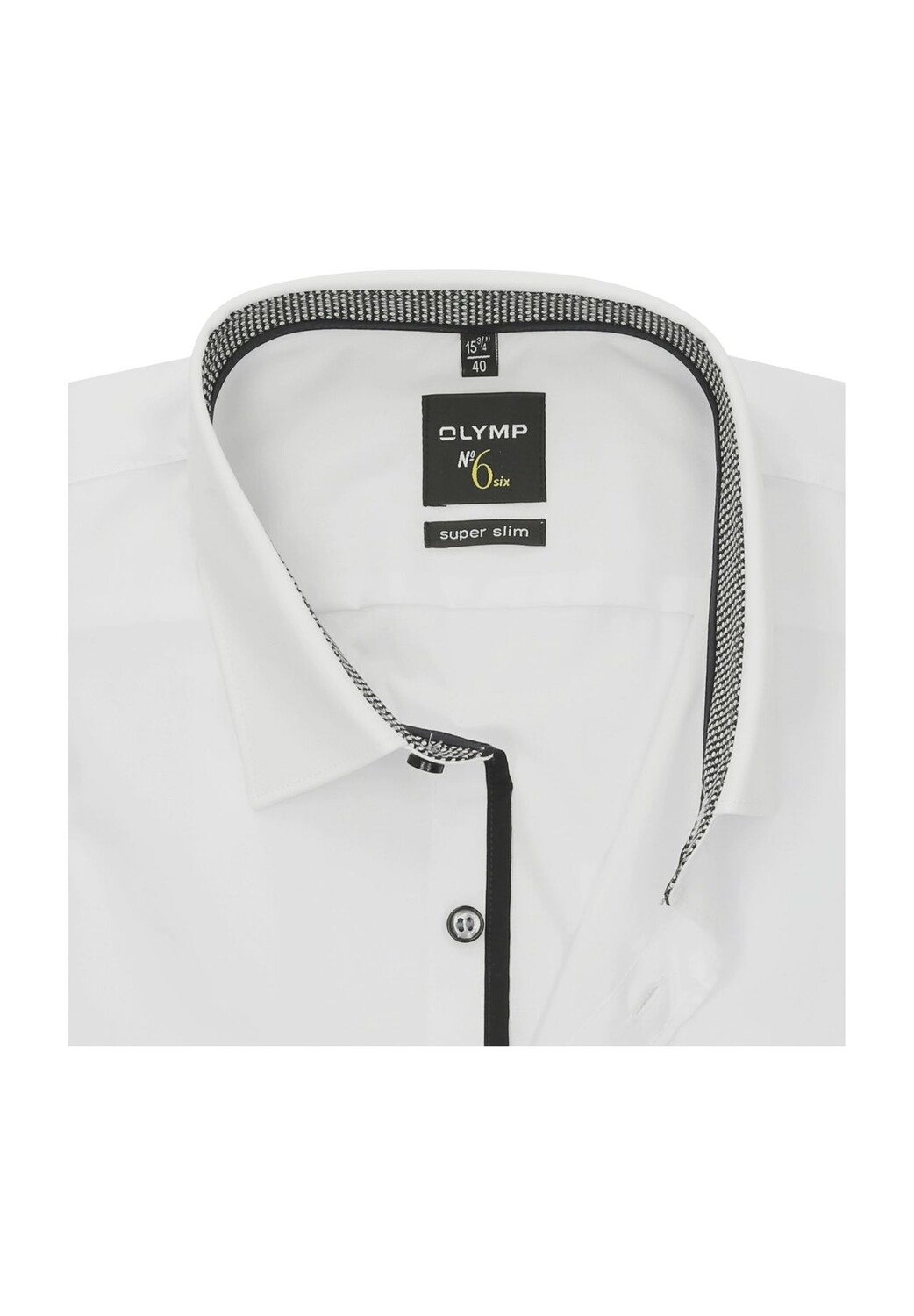Нет. Рубашка Six Business, супероблегающий крой, для мужчин OLYMP, белый 
Нет. Рубашка Six Business, супероблегающий крой, для мужчин OLYMP, белый