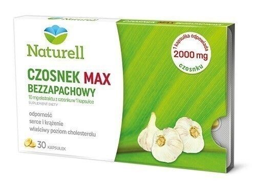 Naturell Czosnek Max Bezzapachowy иммуномодулятор, 90 шт.
Naturell Czosnek Max Bezzapachowy иммуномодулятор, 90 шт.