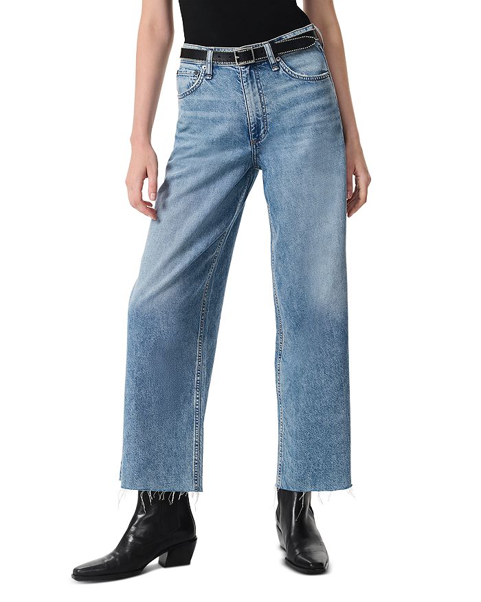Легкие джинсы Andi High Rise Wide Leg Ankle Jeans в цвете Beacon rag & bone, синий
Легкие джинсы Andi High Rise Wide Leg Ankle Jeans в цвете Beacon rag & bone, синий