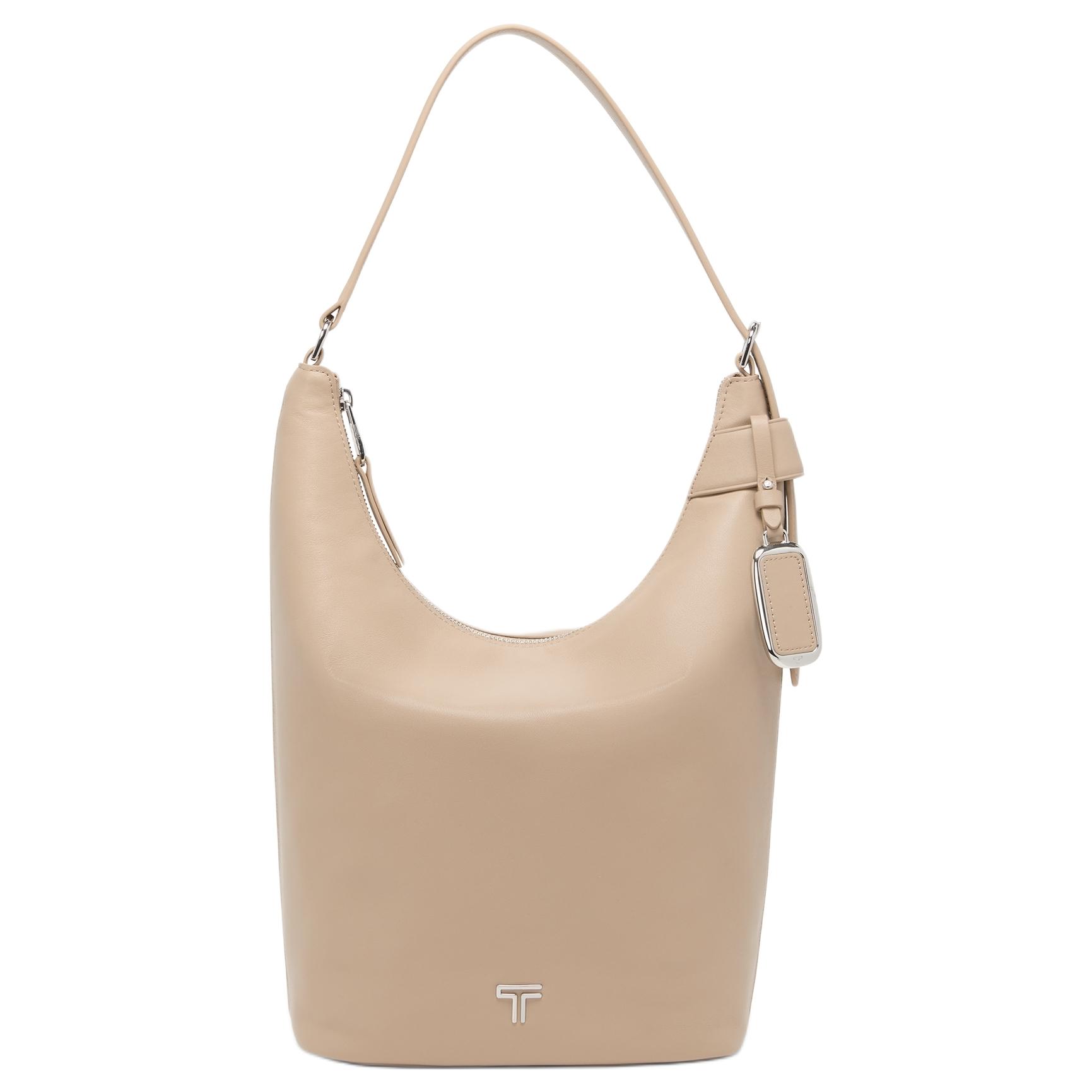 TUMI Кожаная женская сумка через плечо среднего размера бежевого цвета
TUMI Кожаная женская сумка через плечо среднего размера бежевого цвета