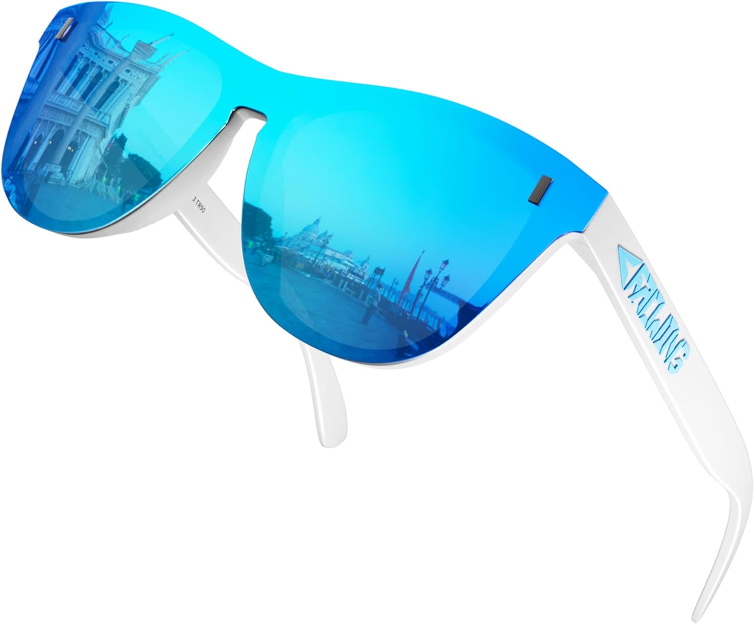 Солнцезащитные очки ROCKNIGHT HD с поляризацией, защитой от УФ-излучения UV400 и антибликовым покрытием, оправой TR90, легкие, для пляжа и вождения, White Frame/Blue Lens
Солнцезащитные очки ROCKNIGHT HD с поляризацией, защитой от УФ-излучения UV400 и антибликовым покрытием, оправой TR90, легкие, для пляжа и вождения, White Frame/Blue Lens