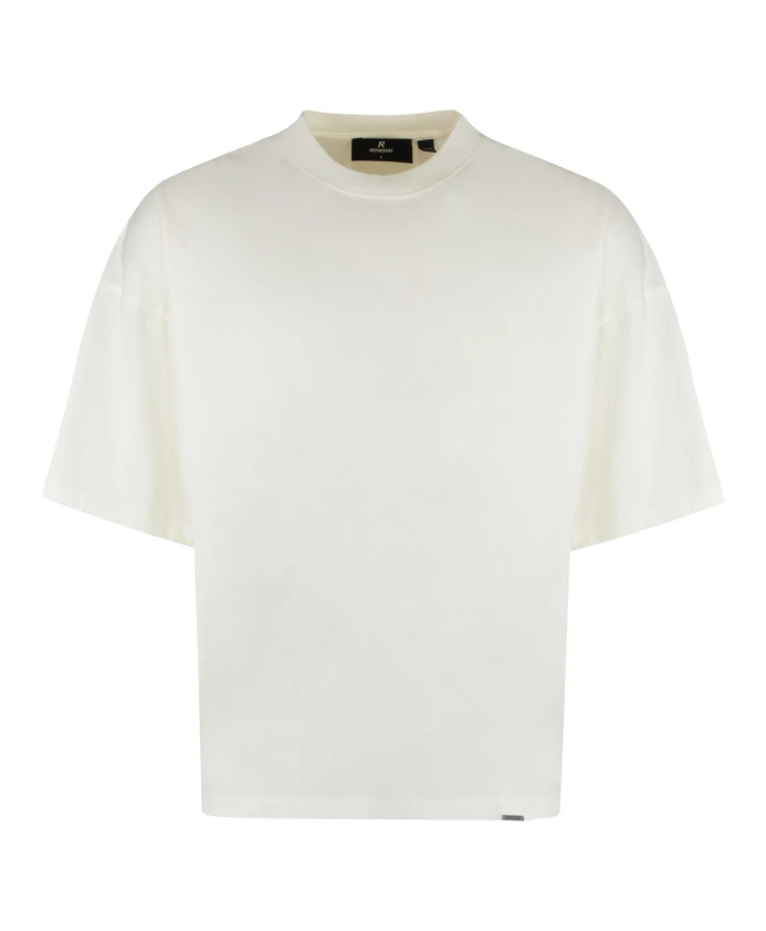 Ребристая футболка с круглым вырезом Represent, белый
Ребристая футболка с круглым вырезом Represent, белый