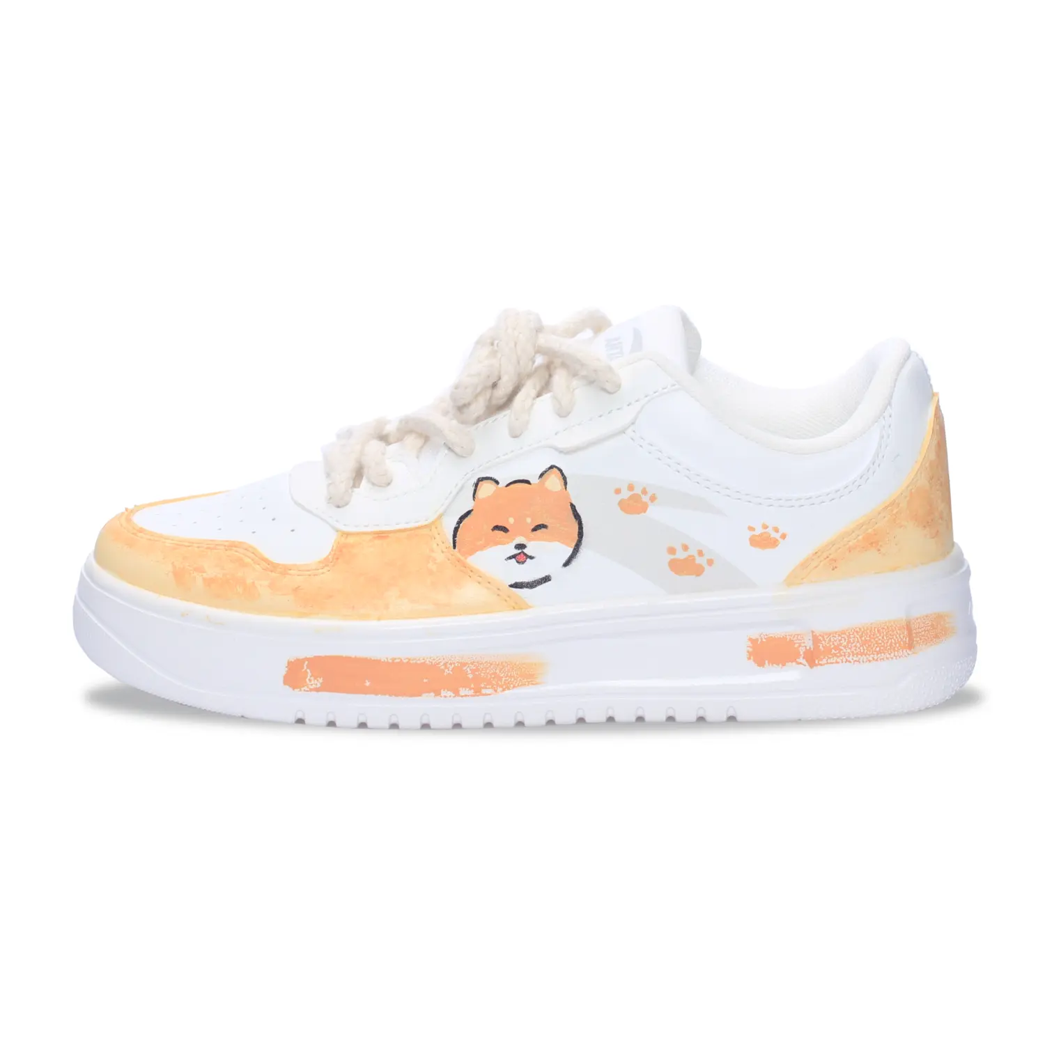 ANTA Нескользящие износостойкие низкие кроссовки для скейтбординга, мужские, желто-белые
ANTA Нескользящие износостойкие низкие кроссовки для скейтбординга, мужские, желто-белые