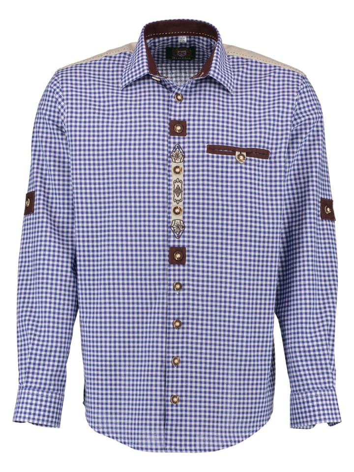 Традиционная рубашка Озидо василькового цвета OS-Trachten
Традиционная рубашка Озидо василькового цвета OS-Trachten