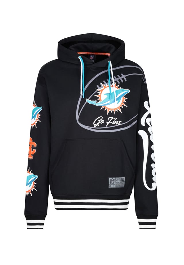 Толстовка NFL Dolphins Go Fins для всех фанатов Miami Dolphins Re:Covered, черный
Толстовка NFL Dolphins Go Fins для всех фанатов Miami Dolphins Re:Covered, черный