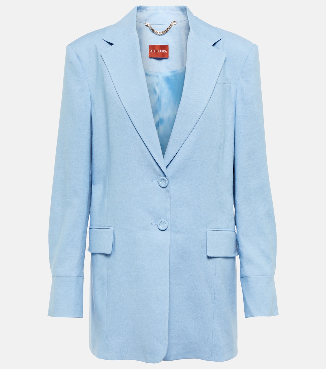 Блейзер Alastair из смесовой льняной ткани Altuzarra, Clear Sky
Блейзер Alastair из смесовой льняной ткани Altuzarra, Clear Sky