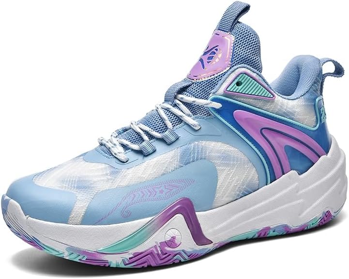 Женские спортивные баскетбольные кроссовки, легкие, на шнуровке, с толстой подошвой, противоскользящие, подходят для бега, баскетбола и ходьбы Igzbibg, синий
Женские спортивные баскетбольные кроссовки, легкие, на шнуровке, с толстой подошвой, противоскользящие, подходят для бега, баскетбола и ходьбы Igzbibg, синий
