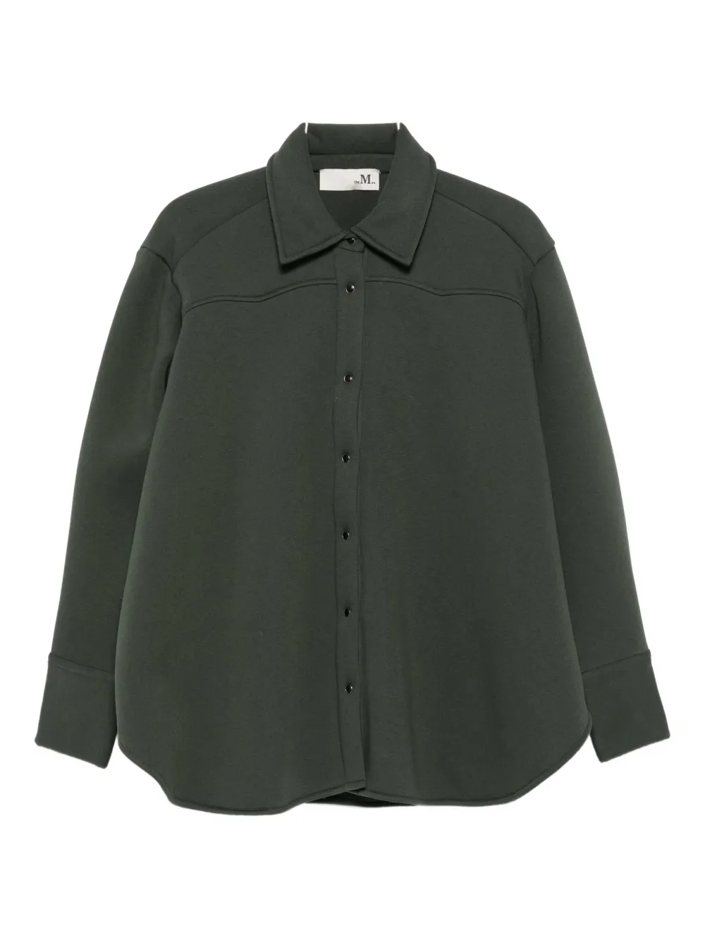 Рубашка с закругленным подолом The M, зеленый
Рубашка с закругленным подолом The M, зеленый