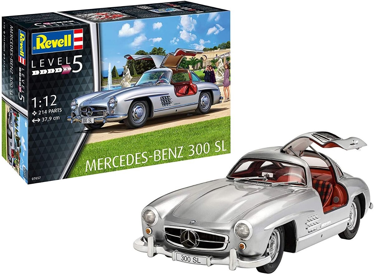 Revell, Mercedes Benz 300 SL, Модельный комплект, 10+
Revell, Mercedes Benz 300 SL, Модельный комплект, 10+