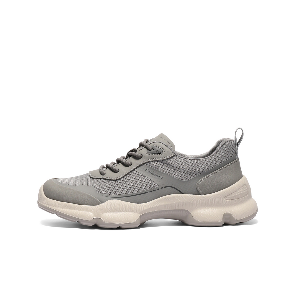 BELLE Серые мужские кеды на низком ходу, цвет Gray 
BELLE Серые мужские кеды на низком ходу, цвет Gray