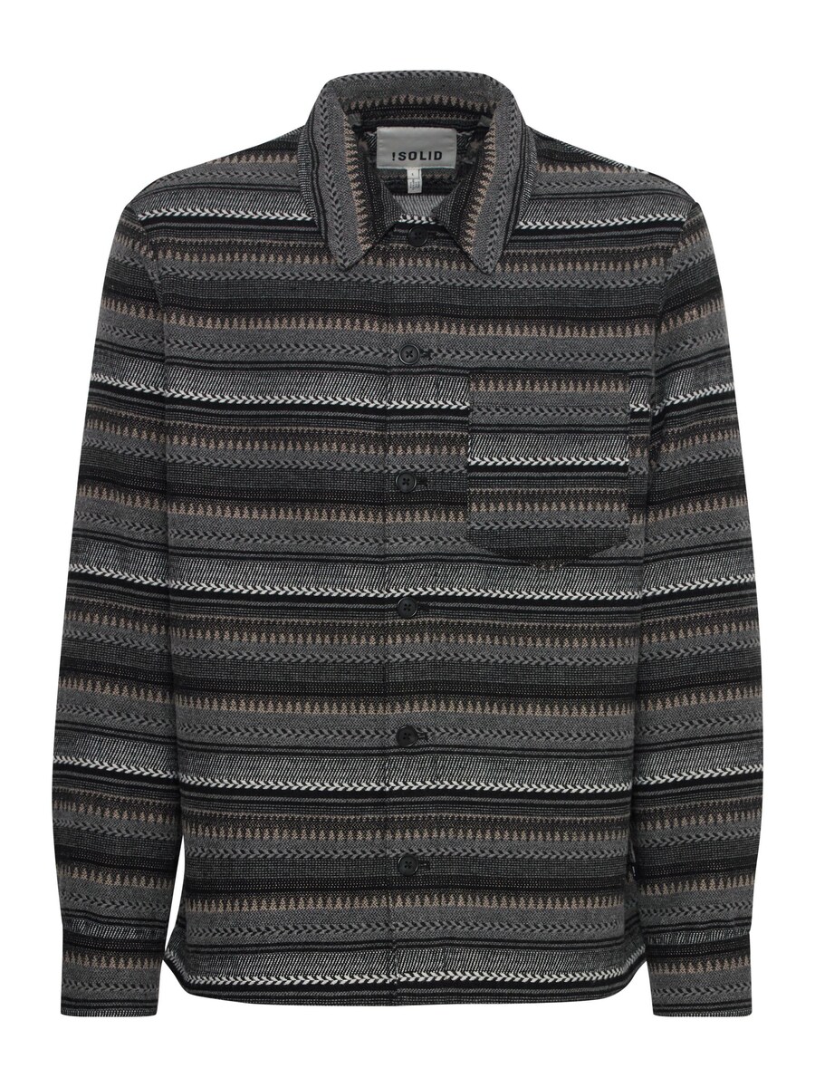 Куртка классического кроя для межсезонья !Solid MICHA, антрацит
Куртка классического кроя для межсезонья !Solid MICHA, антрацит