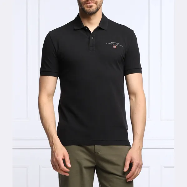 Рубашка-Поло Elbas стандартного кроя Napapijri, черный
Рубашка-Поло Elbas стандартного кроя Napapijri, черный