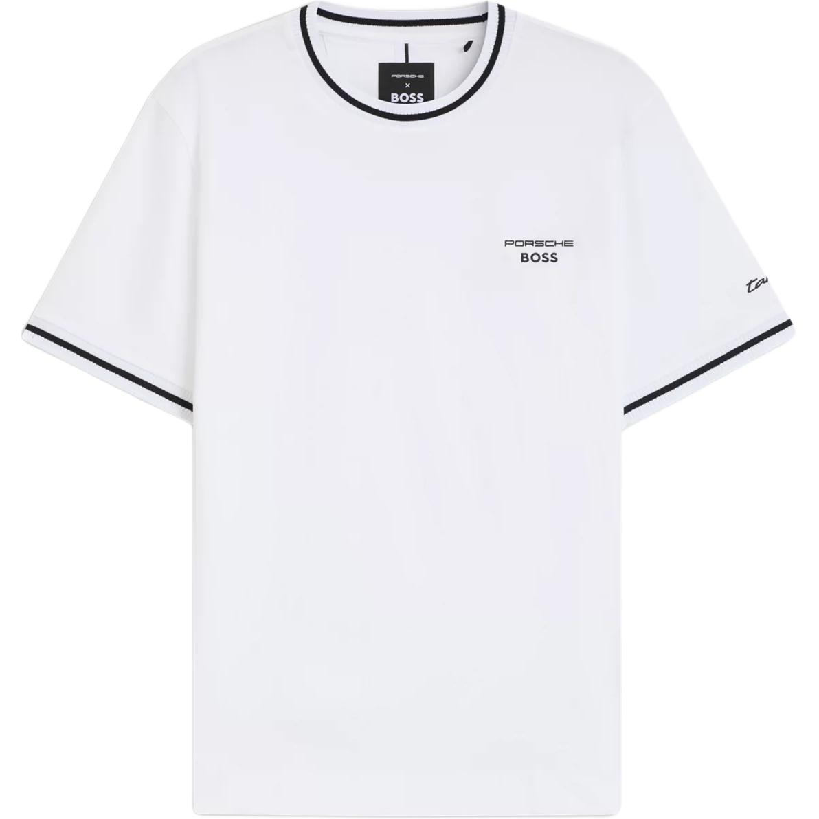 Футболка Boss X Porsche с контрастной отделкой HUGO BOSS, белый
Футболка Boss X Porsche с контрастной отделкой HUGO BOSS, белый