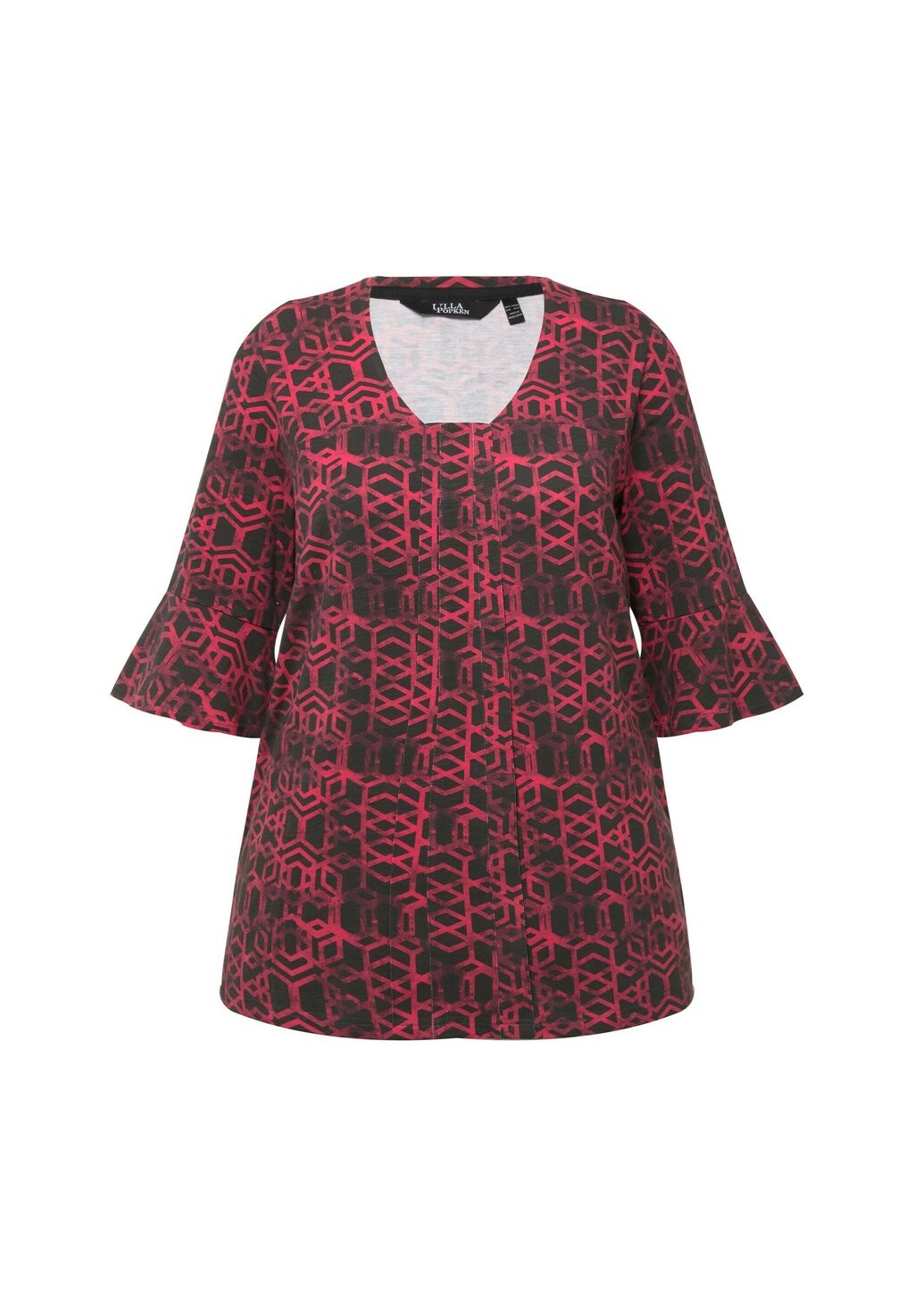 Топ с длинными рукавами GEOMETRIC PRINT TRUMPET SLEEVE Ulla Popken, коралл
Топ с длинными рукавами GEOMETRIC PRINT TRUMPET SLEEVE Ulla Popken, коралл