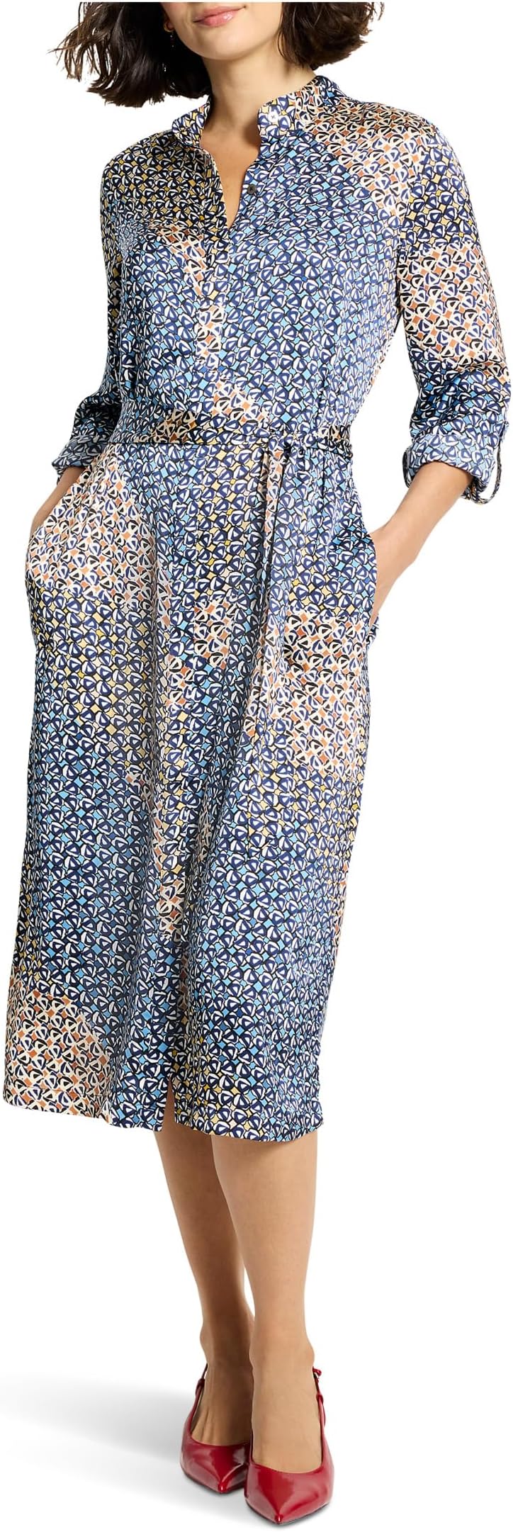 Платье NIC+ZOE Petite Monogram Mix Blair Dress, цвет Blue Multi
Платье NIC+ZOE Petite Monogram Mix Blair Dress, цвет Blue Multi