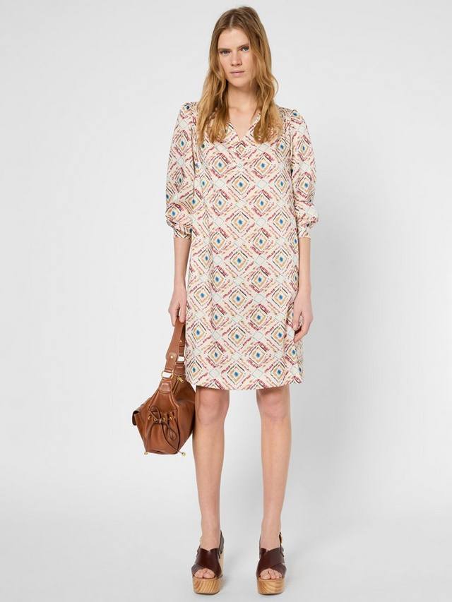 Геометрическое платье из чернослива Gerard Darel, экрю
Геометрическое платье из чернослива Gerard Darel, экрю